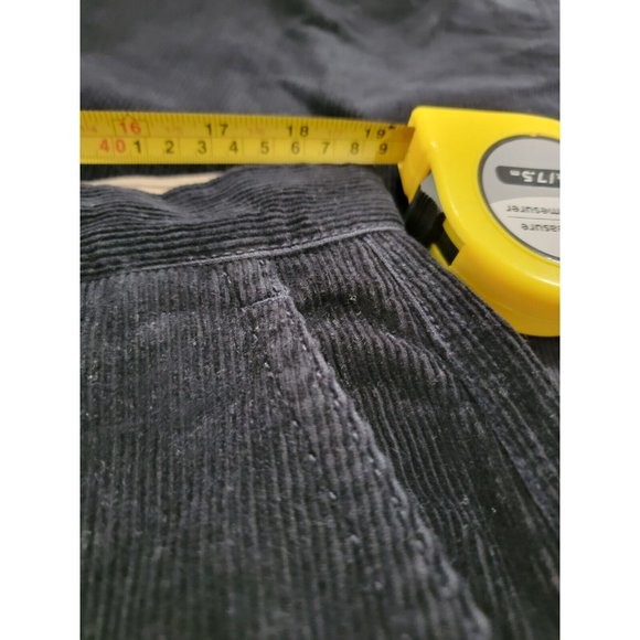 LL Bean Men's Black Corduroy Pants Size 40 x 32 Classic Fit OABR5 Casual Cotton - Picture 10 of 16